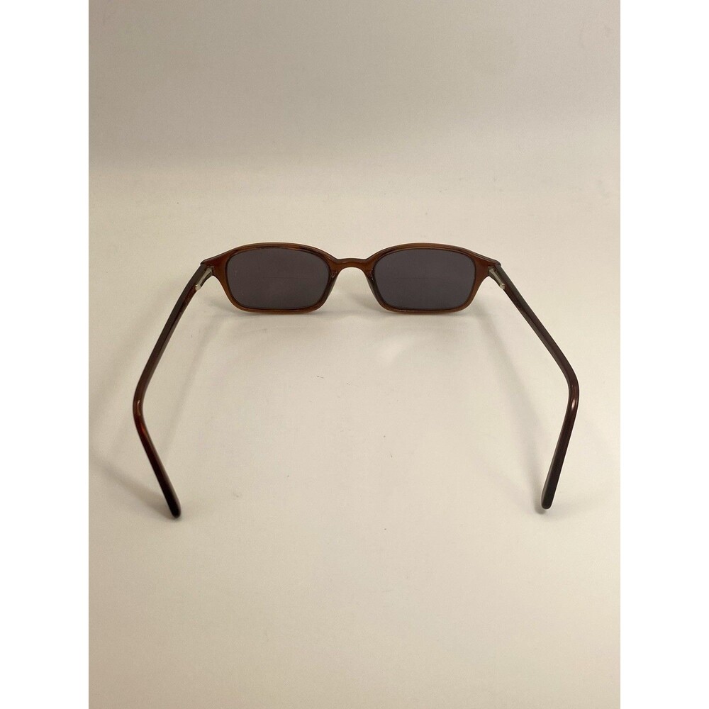 Vintage Romco 4 1/4 5 1/2 Brown Eyeglasses Frames Only - Picture 6 of 7